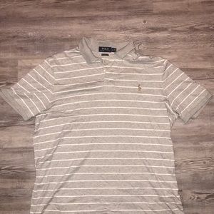 Polo Golf Shirt—Gray. Men’s LG.